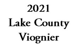 2021 Lake County Viognier